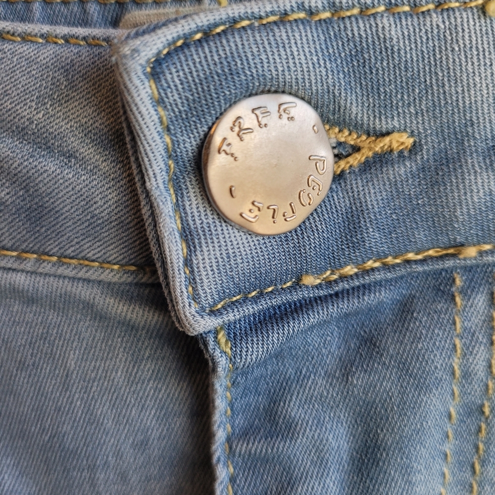Free People Light Blue Flare Jeans - Picture 3 of 5